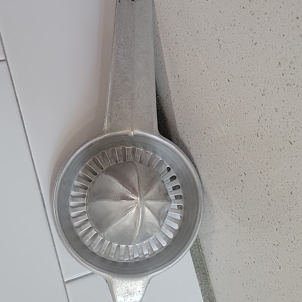Vintage Aluminum Juicer Foley
